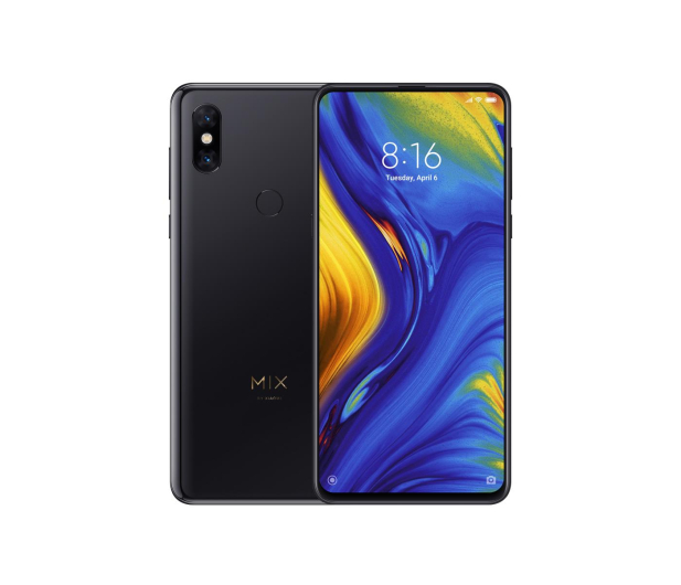 XIAOMI MI MIX 3 6/128GB Czarny Dual Sim - 472289 - zdjęcie